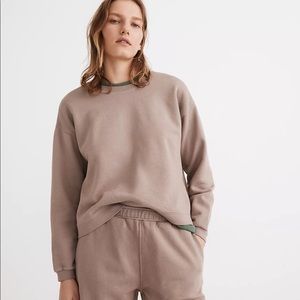 Madewell (Re)sourced Cotton Swing Sweatshirt